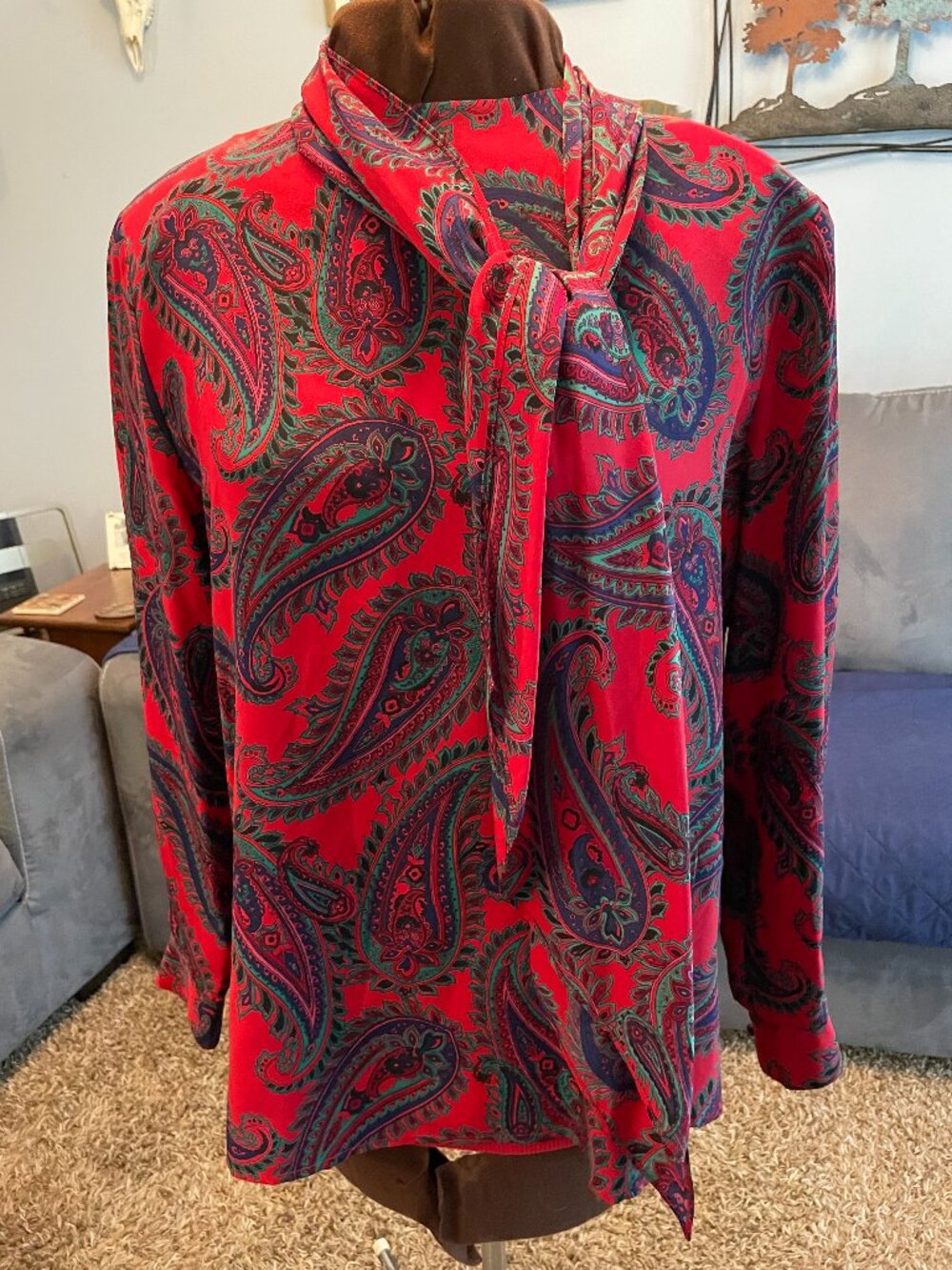 Doncaster ladies blouse top silk
